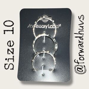 Bundle Sale 3 for $15 | Accessory Label Nickel-Free Ring Set – Size 10